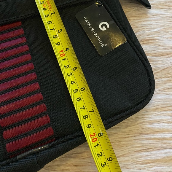 Gainsborough Black Travel Toiletries Bag NEW - Picture 4 of 4